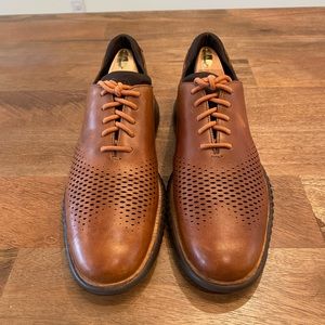 Cole Haan Size 11 2.ZERØGRAND Lined Laser Wingtip Oxford
